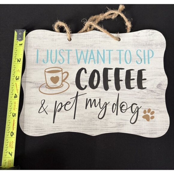 Vintage Distressed Teal Rustic Key Wall Crystal Hook Knob Pet Dog Coffee Rope - Picture 10 of 10